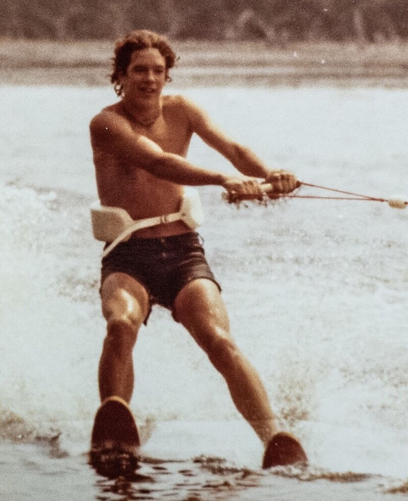 Joe Harwig waterski