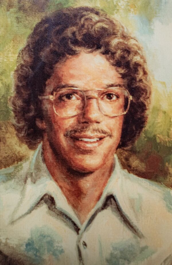 Painting of Joe Harwig